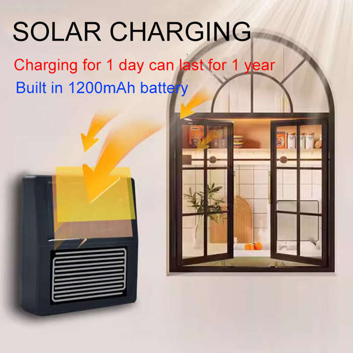Black - Tuya Smart Zigbe Rain Sensor With Light Detector Solar Operated IP65 Outdoor Waterproof Rain