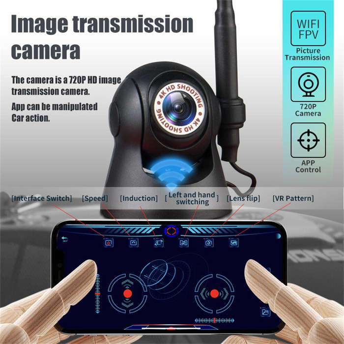 SG Pinecone Forest 2410 2411 F3 F4 1/24 Drift RC Car Spare WIFI FPV Camera 720P APP Controlled F3-01