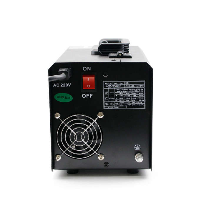 SPARK MIG145 Semi-automatic Non Gas Welding Machine MIG Welder With 1KG Flux Core 0.4-4mm For Gasles