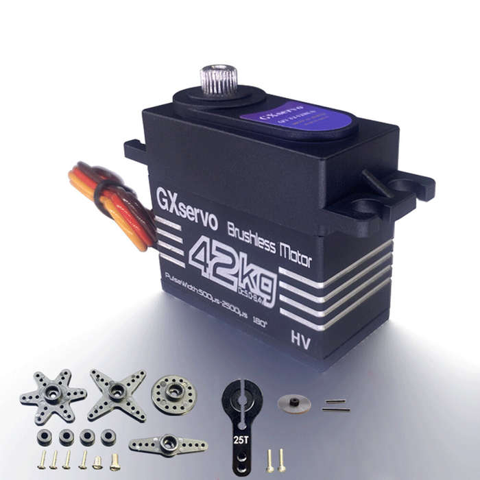 GXservo QY3242BLS 42KG Brushless Motor 180 Degree Metal Gear Digital Servo for RC 1/8 1/10 1/12 craw