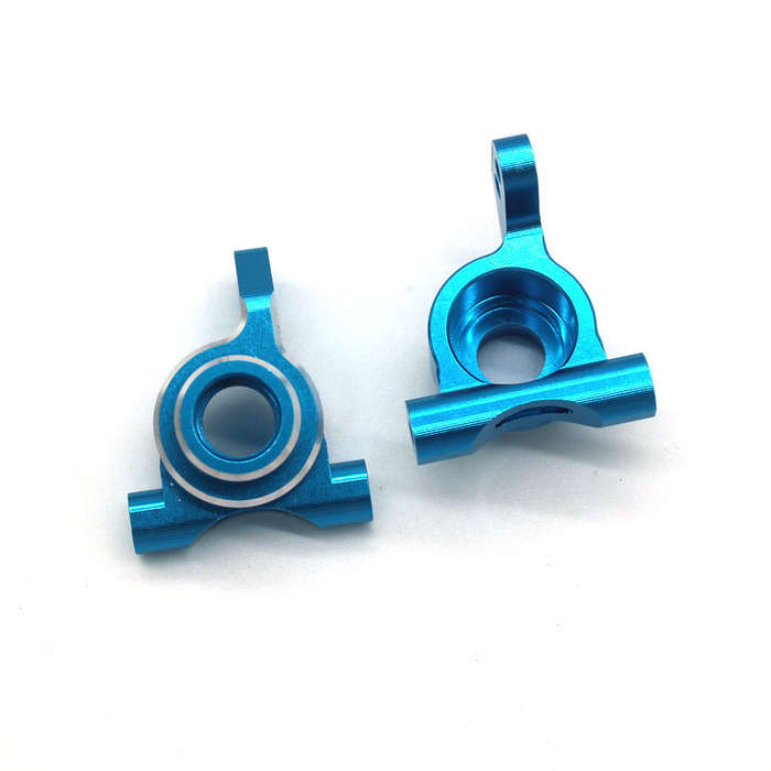 Red - 2PCS Upgraded Metal Parts Rear Wheel Seat for 1/14 ZD Racing MT16 Rlaarlo JIUSI MT14R PT14R RC