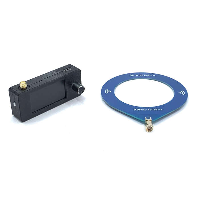 Blue - MINI SI4732 Pocket Radio 0.5-108MHz ESP32-S3 1.9 inch IPS Screen Long Battery Life Full Band