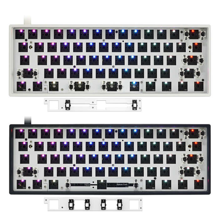 SKYLOONG GK61X GK61XS Keyboard Kit Hot Swappable 60% RGB Wired bluetooth Dual Mode PCB Mounting Plat
