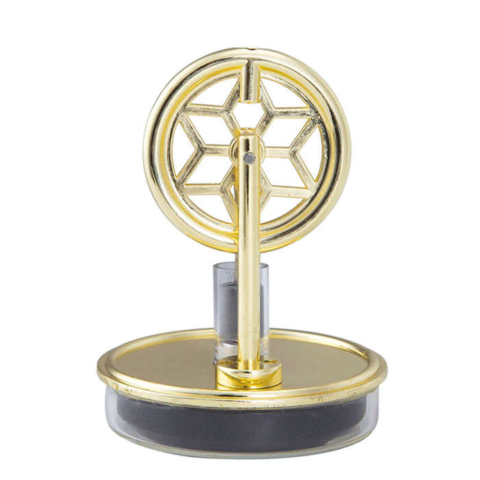 Gold - K311 Golden Mini Low Temperature Stirling Engine Model Aluminum Alloy Difference Steam Power