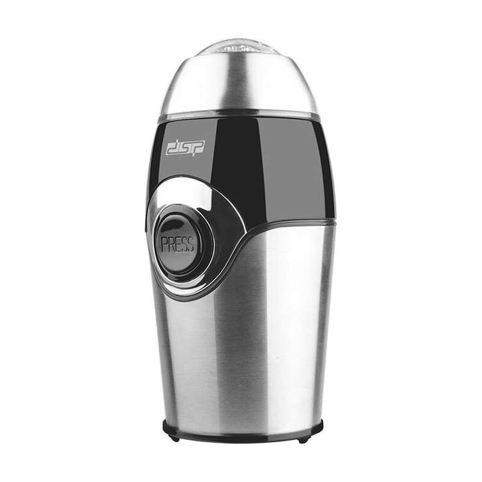 Red - DSP 200W Household Small Coffee Grinder 304 Stainless Steel Blade Electric Bean Grinder Fully