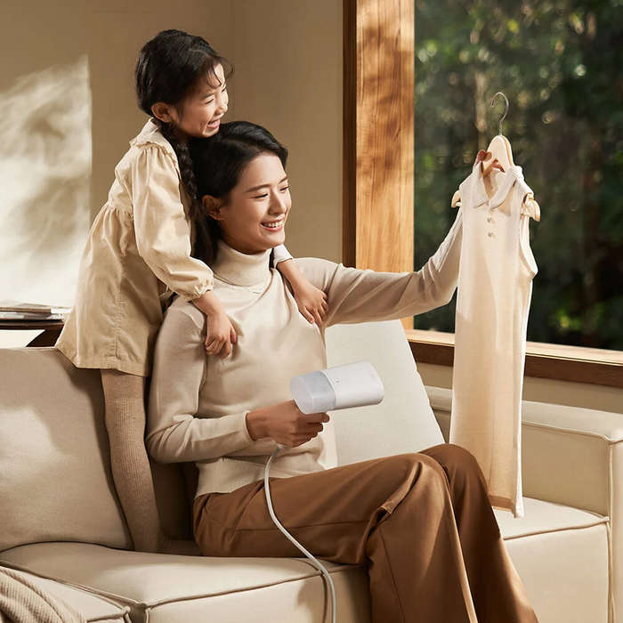 Xiaomi Mijia Handheld Garment Steamer 2 Quick Preheating 30kPa Steam 160ml Water Tank Foldable Cloth