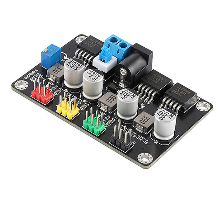 Stable Voltage DC Power Converter Module LM2596 DC3.3V/5V Output Adjustable Intelligent Vehicle Expe