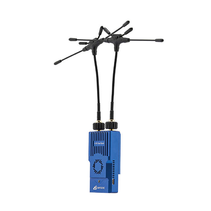 Dual Band Nano Gemini - BAYCKRC C3 915Mhz/2.4GHz Dual Band 1W Gemini Transmitter RF Module Dual Ante