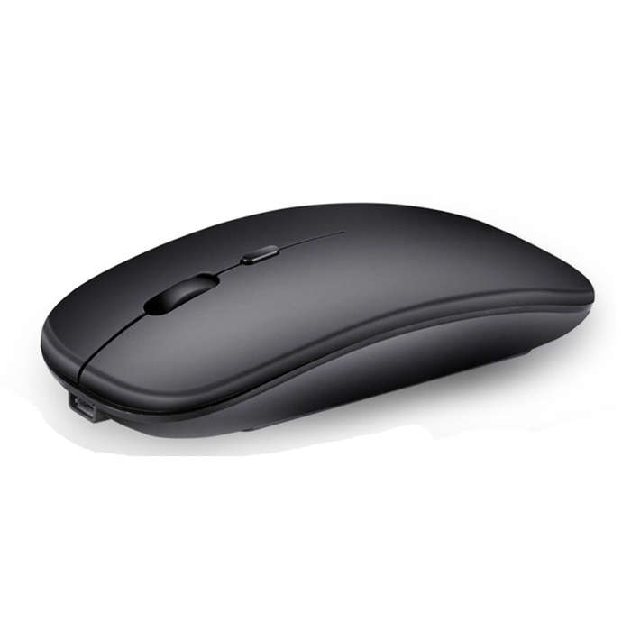 Gold - Dual Mode BT3.0/5.2 2.4G Wireless Mouse Adjustable 800-1600DPI bluetooth Rechargeable Silent
