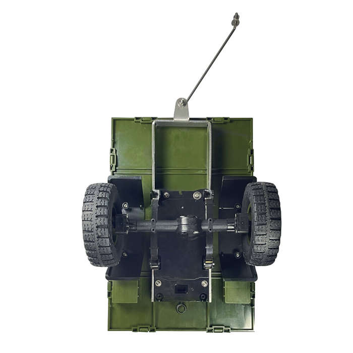 Yellow - LDR/C LDP06 1/12 Unimog RC Car Spare Portal Axle Trailer w/ Tires L0039G L0039Y Vehicles Mo