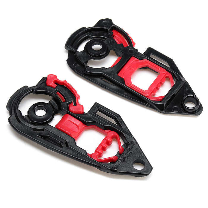 1 - Motorcycle Helmet Visor Shield Base Plate Set For AGV K1 K3SV K5 / K3 K4