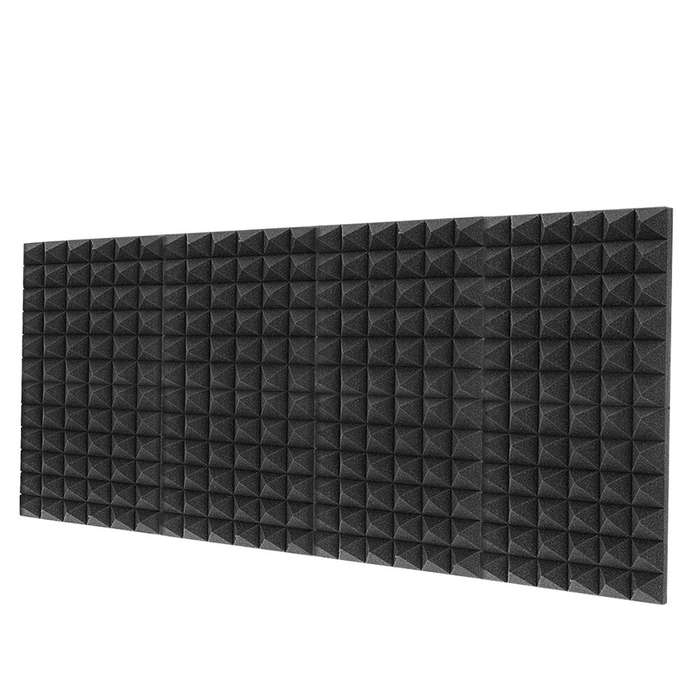 Red - 8Pcs High Density Soundproof Foam Egg Profile Sound Absorbent Foam Acoustic Panel Noise Absorp