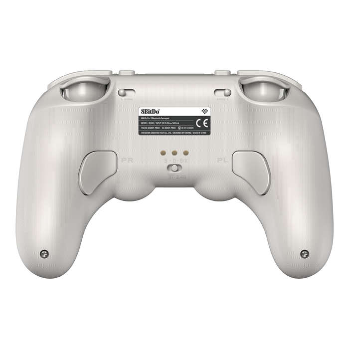Grey - 8Bitdo Pro 3 Tri-mode Gaming Controller with Charging Dock Hall Effect Triggers TMR Joystick