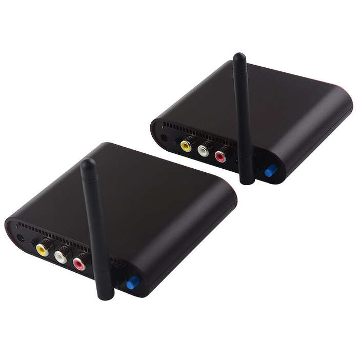 EU Plug - AV530 5.8GHz Wireless AV Transmitter and Receiver Kit 300m Transmission Support IR Remote