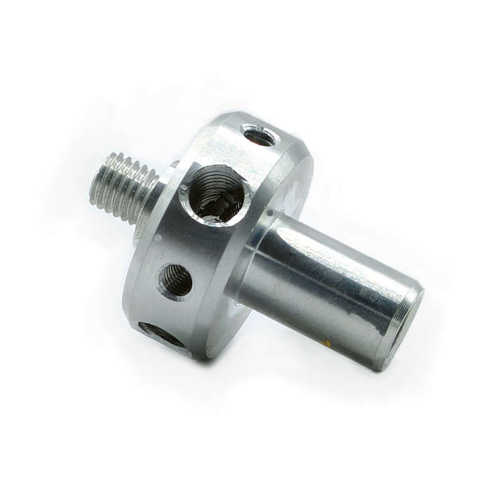 Silver - GP Antenna Ground Plane Disk M10 Thread Radial Hub for PAC-12/JPC-12 Short Wave Antennas Sc