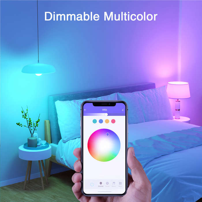 E14 - Gosund WB6 E14 Smart Bulb 450LM RGB+CW Smart Light APP Control Voice Control With Alexa Google
