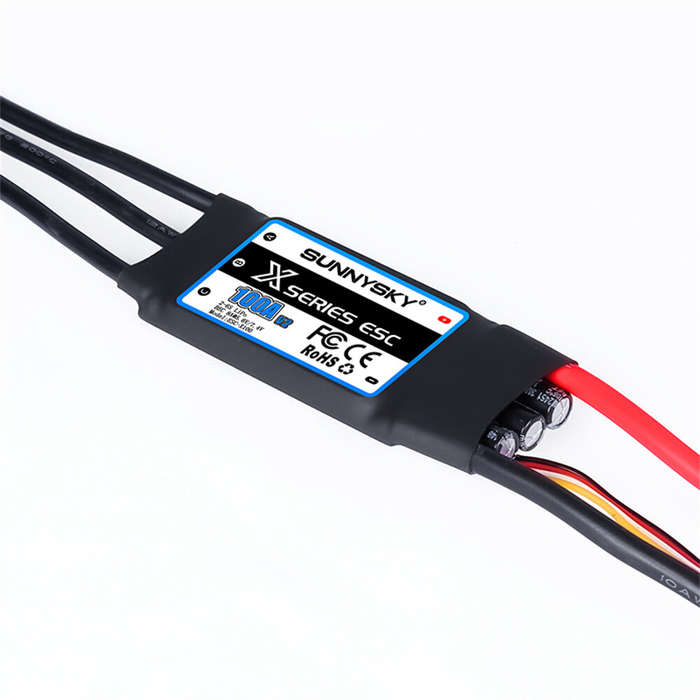 100A - SUNNYSKY X Series 100A V2 2-6S Brushless ESC With 5.6V/7.4V 8A BEC for RC Airplane