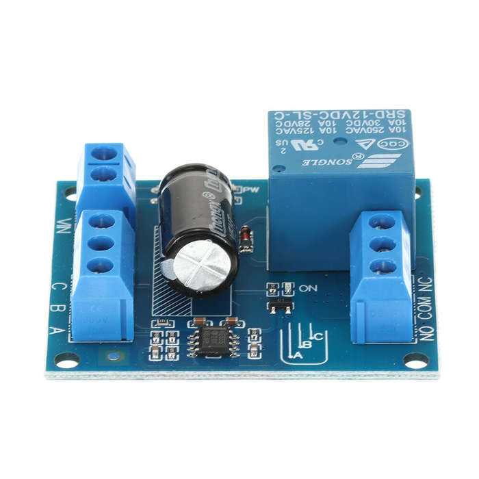 DC 12V - DC12V Water Level Automatic Controller Relay Liquid Sensor Switch Solenoid Valve Motor Pump