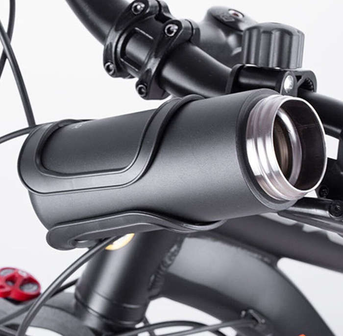 Black - XANES Anti-Slip Bottle Holder for Motorcycle Baby Stroller Bicycle 360 Degree Rotation Light