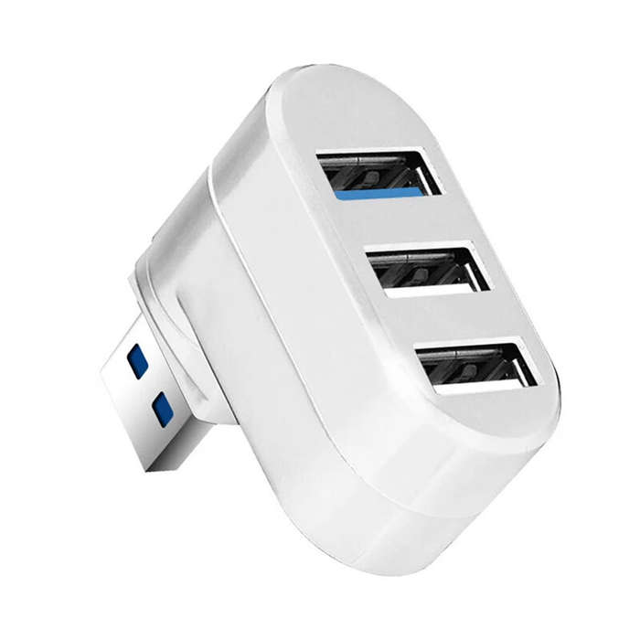 Black - Bakeey 3 in 1 USB3.0 Hub Docking Station USB Adapter with USB2.0 USB3.0 for PC Laptop Matebo