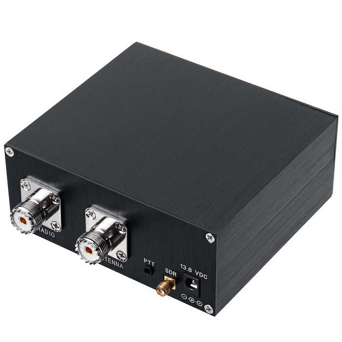 SDR Transceiver and Receiver Switch Antenna Sharer TR Switch Box with Gas Discharge Protection 160MH