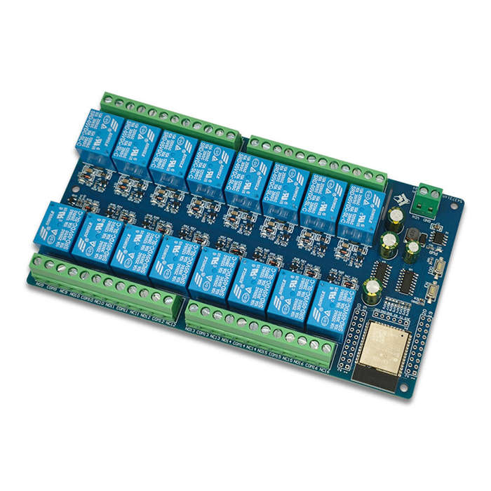 5V - Power Supply ESP32 16 Channel Relay Module Development Board ESP32-WROOM Secondary Development