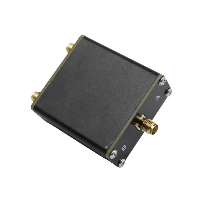 Black - 10W Antenna Switch RF High-Frequency Manual Toggle DC-500MHz Low Insertion Loss High Isolati