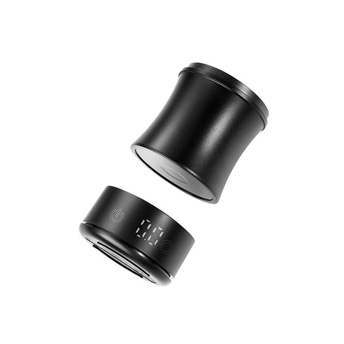 Black - Digital Coffee Scale Cup Portable 500g Capacity 0.1g Precision Graduation Rechargeable Multi