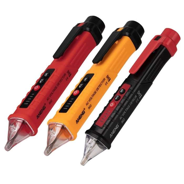 ANENG VC1010 Digital AC Voltage Tester Smart Non-Contact Test Pen 12-1000V Current Electric Sensor M