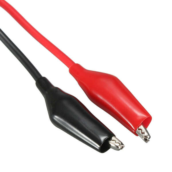 Y101 1Pcs 1.1M 50 Pure Copper BNC To Alligator Clip Test Cable Oscilloscope Q9 Test Line