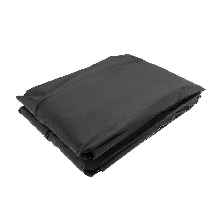 Black - 214x122cm Foldable Trailer Car Cover Waterproof Windproof Dust Protector With Rubber Belt
