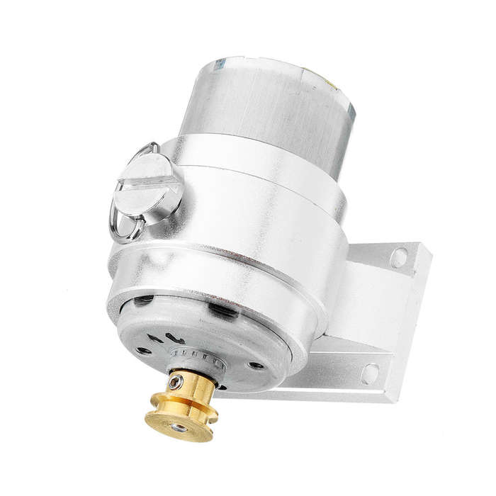 Silver - Microcosm OKMO FD4 Model Dynamo Motor For Steam Engine Model DIY Project Part