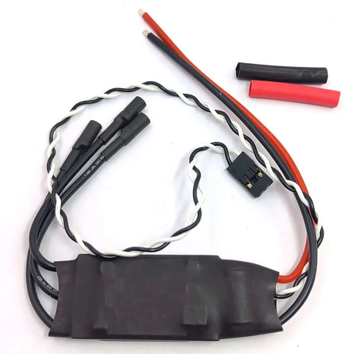 3-4S - QX-Motor 40A Brushless ESC 2-6S No BEC / 3-4S With 5V 5A BEC for RC Airplane Fixed Wing