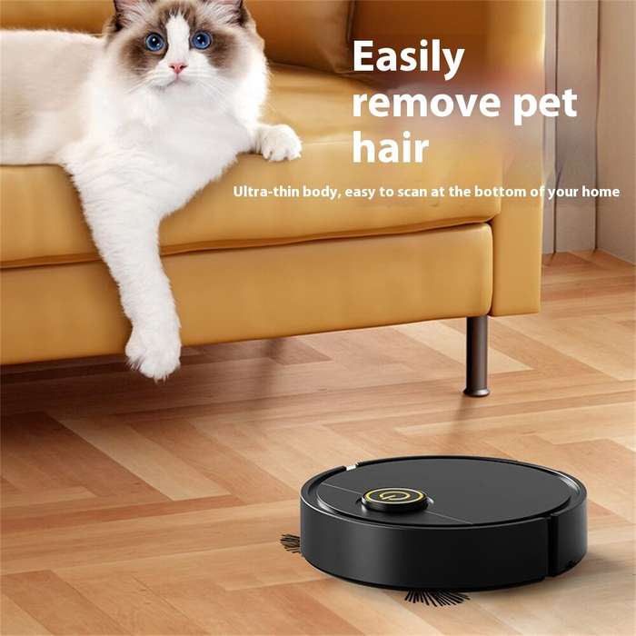 White - Tevorex 3 IN 1 Fully Automatic Sweeping Robot Sweeper Suction Mopping Sweeping Machine Intel