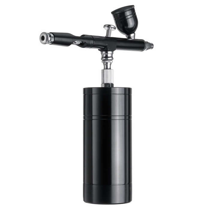 Black Portable Rechargeable Mini Electric Small Airbrush Air Pump Set Marker Pen Atmospheric Pressur