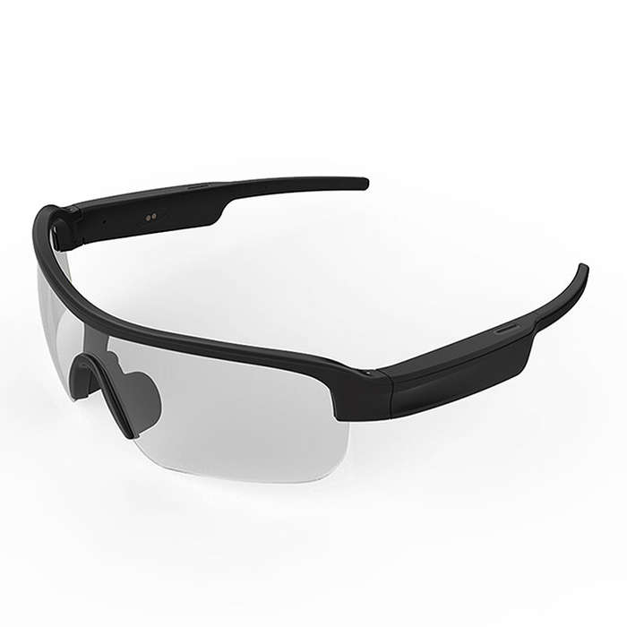 Grey - FEEBEAU X3 Wireless bluetooth 5.0 Glasses Earphone Surround Stereo Sound 140mAh TAC Polarized