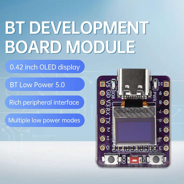 Kit - ESP32-C3 WiFi bluetooth-compatible Development Board With 0.42 Inch OLED White Light Module Ce
