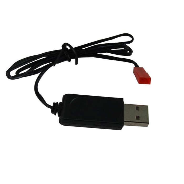 White Plug - 1S 3.7V USB Charging Cable Charger Micro-USB PH1.25 JST SM Plug for RC Drone Quadcopter