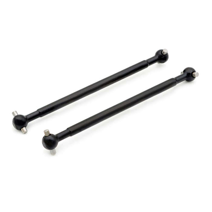 Black - 2PCS ZD Racing MT16 1/16 RC Car Parts Metal Rear Dogbone Drive Shafts Vehicles Models Spare