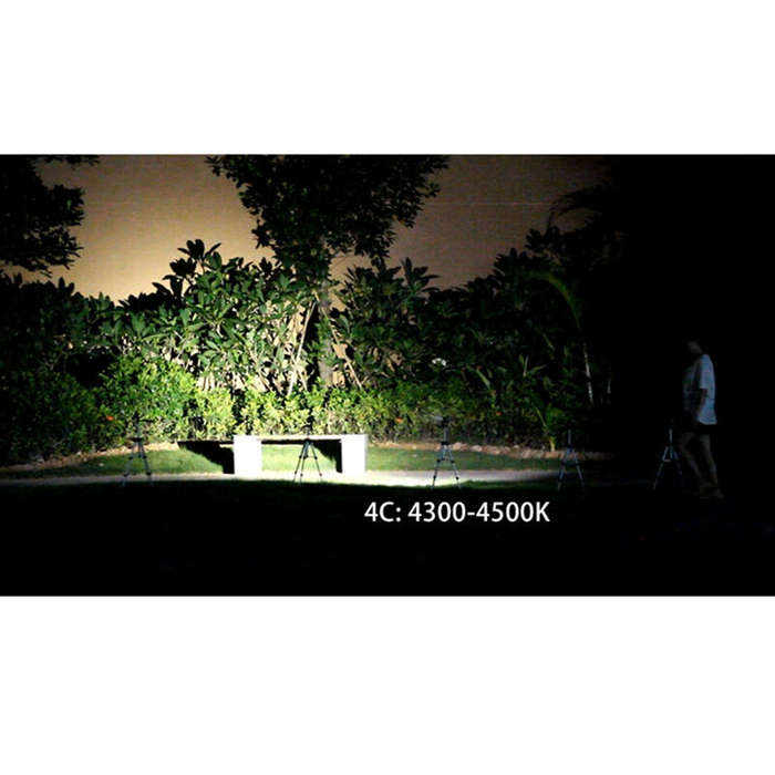 SFT40 6500K - Convoy S2+ SFT40 LED 18650 Battery LED Flashlight High Power Portable Torch Linterna C