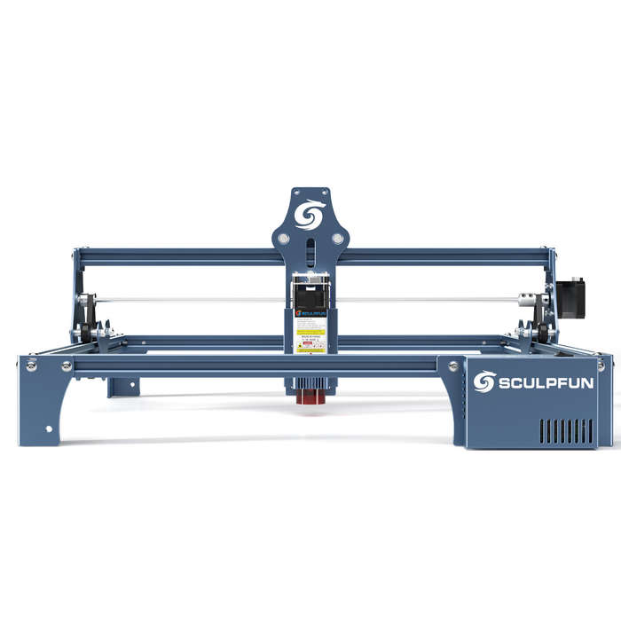 New SCULPFUN S9 Laser Engraving Machine Ultra-thin Laser Beam Shaping Technology High-precision Wood