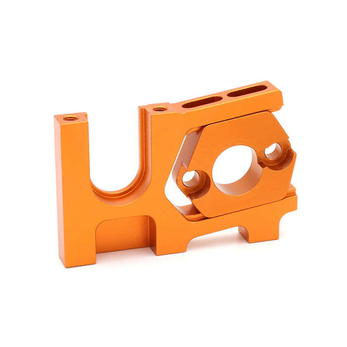 Orange - ZD Racing MT16 1/16 RC Car Parts Motor Mount Seat Aluminum Alloy Set Vehicles Models Spare