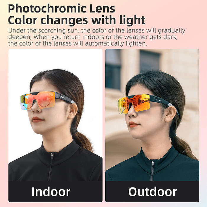 Black - WEST BIKING Flip Up Polarized Cycling Glasses Lightweight HD Sunglasses Fit Over Myopia Bike