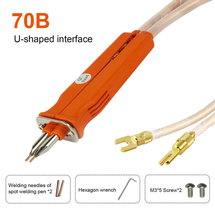 O shape - SUNKKO S-70BN Handheld Mobile Spot Welder Pen with Adjustable Welding Pins High-Efficiency