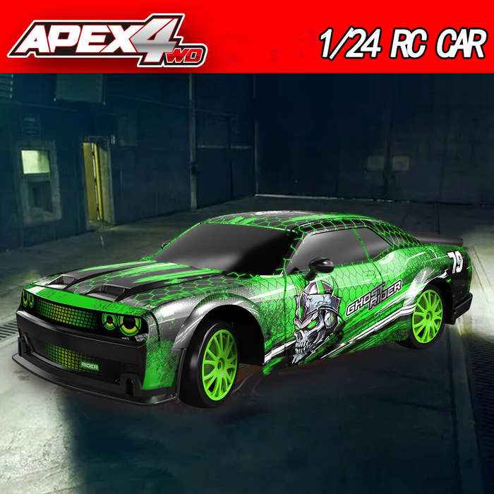 Red - HB Toys SC24A24 RTR 1/24 2.4G 4WD Drift RC Car High Speed On-Road Racing LED Light Mini Racing