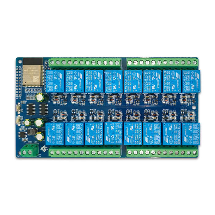 5V - Power Supply ESP32 16 Channel Relay Module Development Board ESP32-WROOM Secondary Development