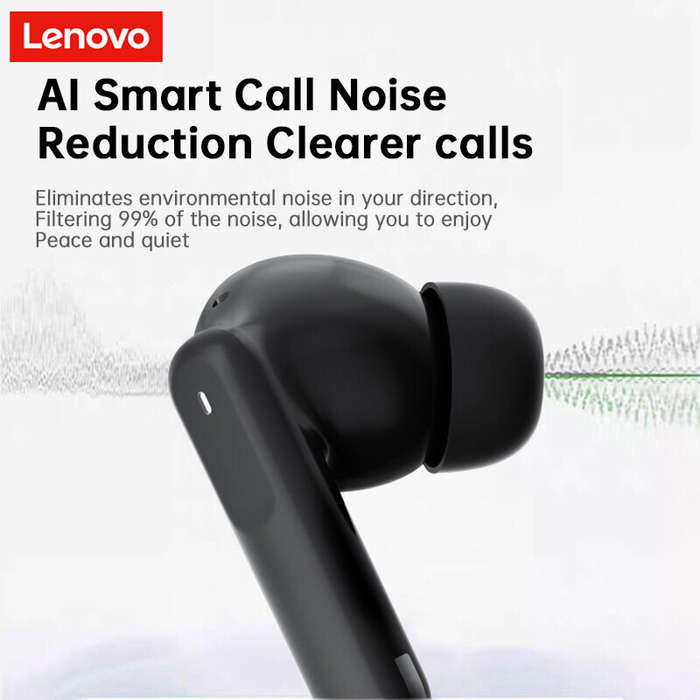 White - Lenovo EA220 TWS Earbuds Wireless bluetooth Earphone 13mm Composite Diaphragm Dynamic Coil 3