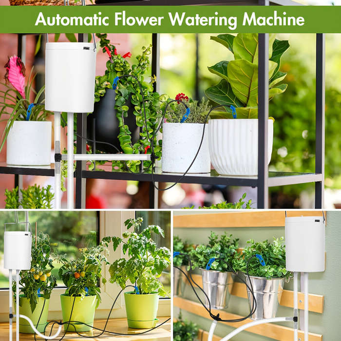 #1 - 4 Adjustable Drip Arrow Intelligent Automatic Watering Machine Watering Device Timing Artifact
