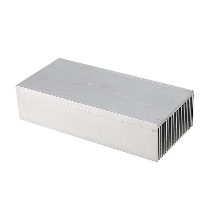 Dense Teeth Heat Sink 69*37*150mm Aluminum Heat Sink LED Heat Sink Aluminum Block Compact Teeth 24 F
