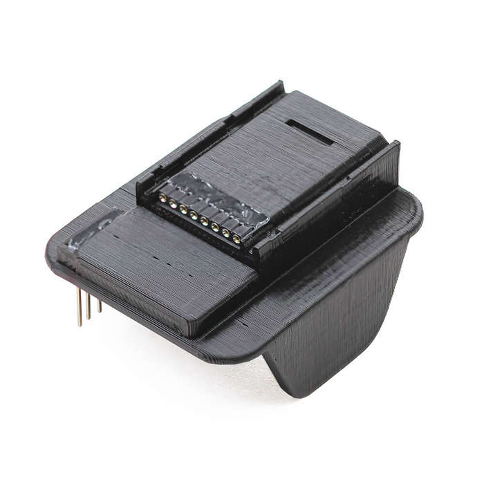 Black - QY3D Transmitter JR (Micro) to Nano (Lite) TX Module Adapter for FrSky X-Lite/Xlite-Pro/TBS